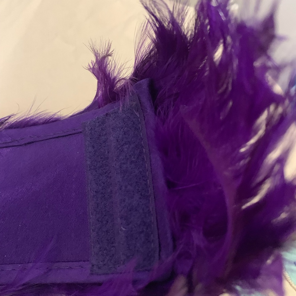 Purple Feather Headband by Charm's - Picture 4 of 7